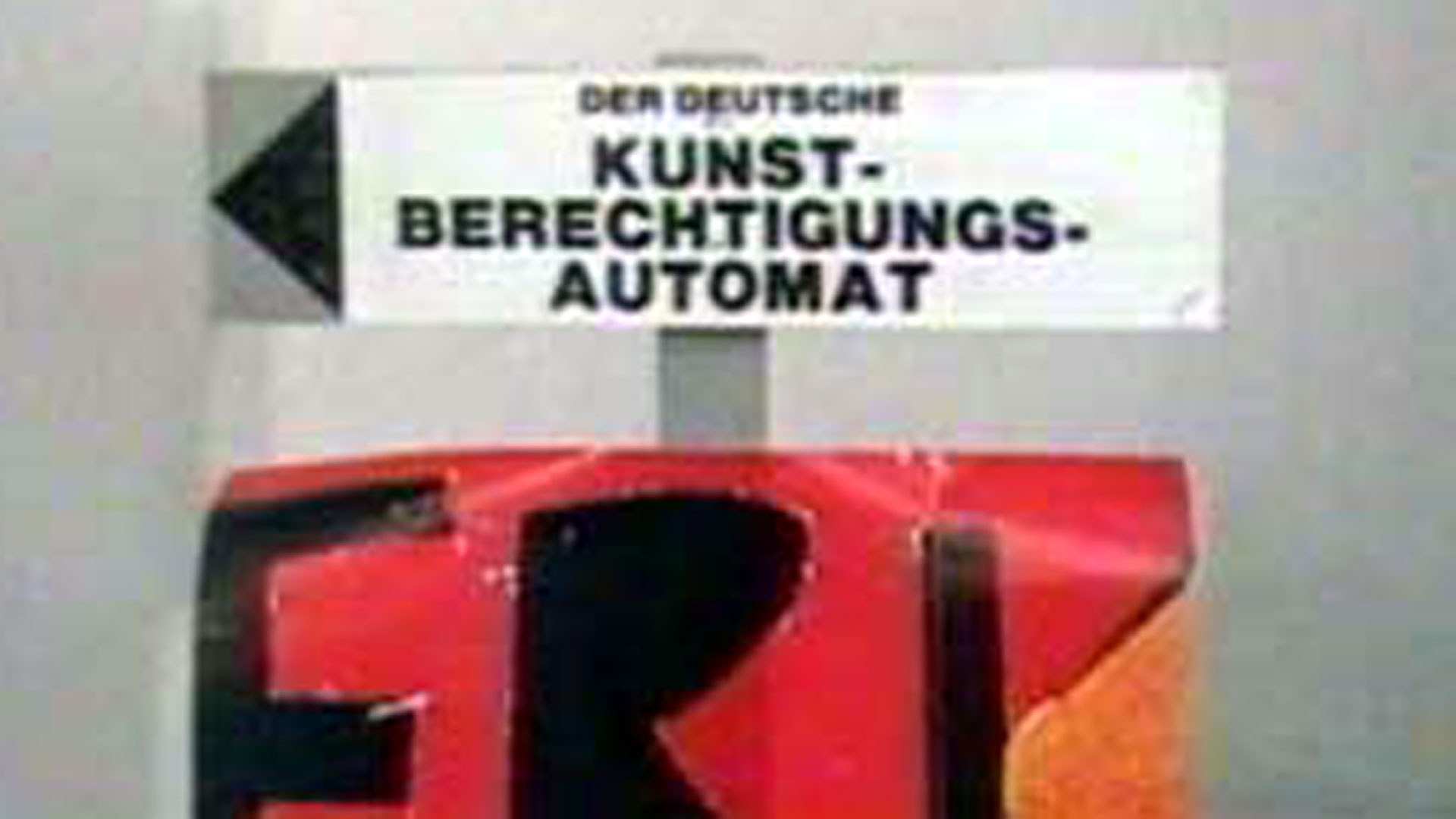 Kunst Berechtigungs Automat